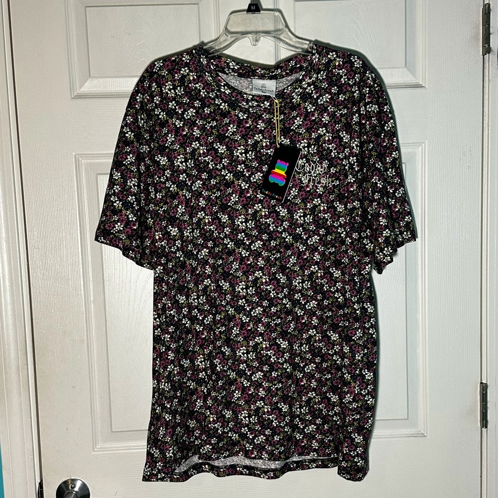 NWT Teddy Fresh Grandma Floral Tee 2XL